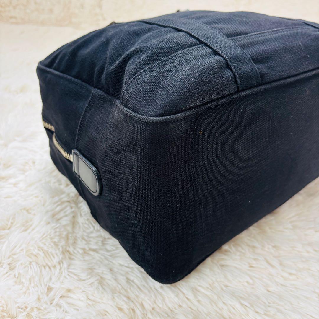 ポーター ベアブリック ハンドバッグ 本革 チェーン PORTER ブラック