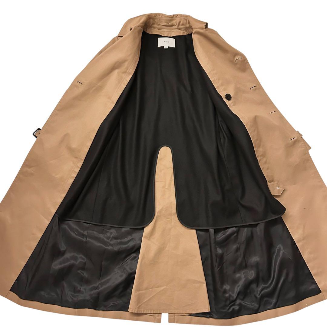 【新品未使用】24年 HYKE ハイク トレンチコート S レギュラーフィット