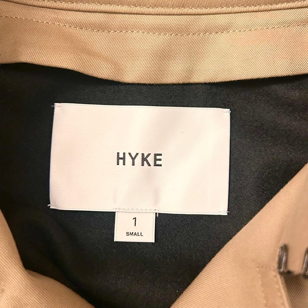【新品未使用】24年 HYKE ハイク トレンチコート S レギュラーフィット