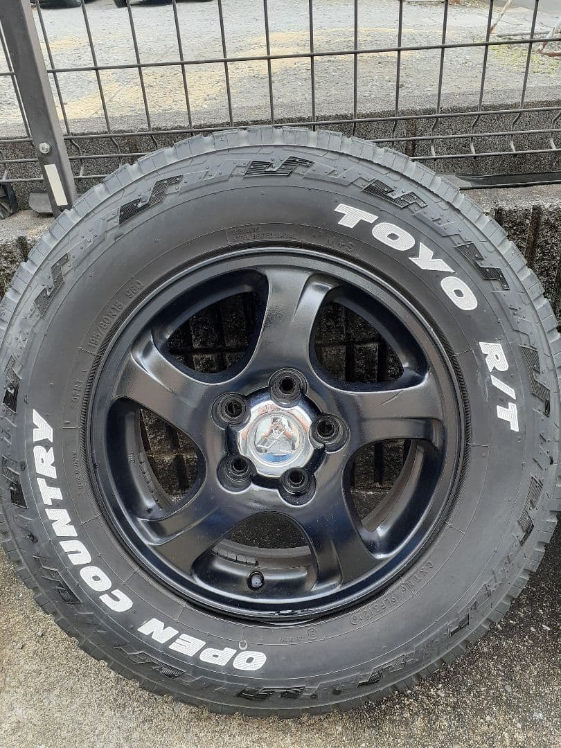 オープンカントリーRT 　195/80r15 4本セット 　　 パジェロミニ