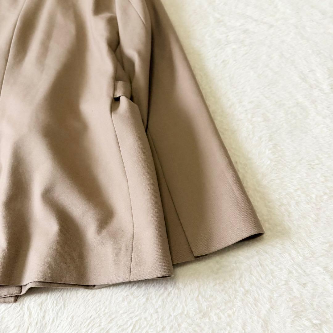 5990 美品✨ クルニ 21AW タイロッケンジャケット ダブル ベージュ