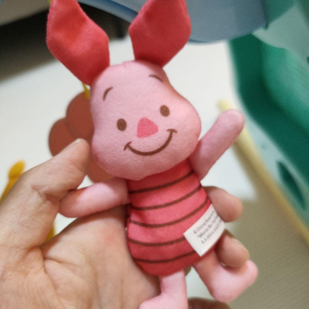 【美品 箱付き】くまのプーさん えらべる回転 6way ジムにへんしんメリー