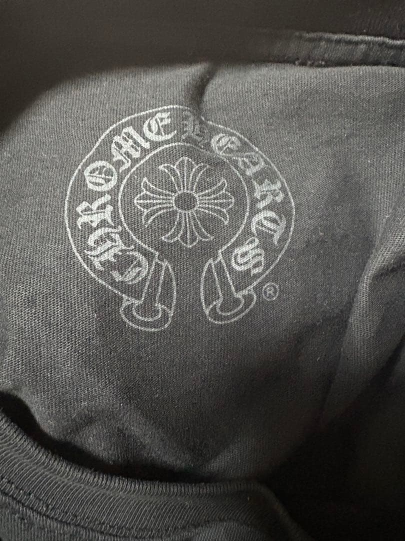 Chrome Hearts クロス柄 Tシャツ ブラック