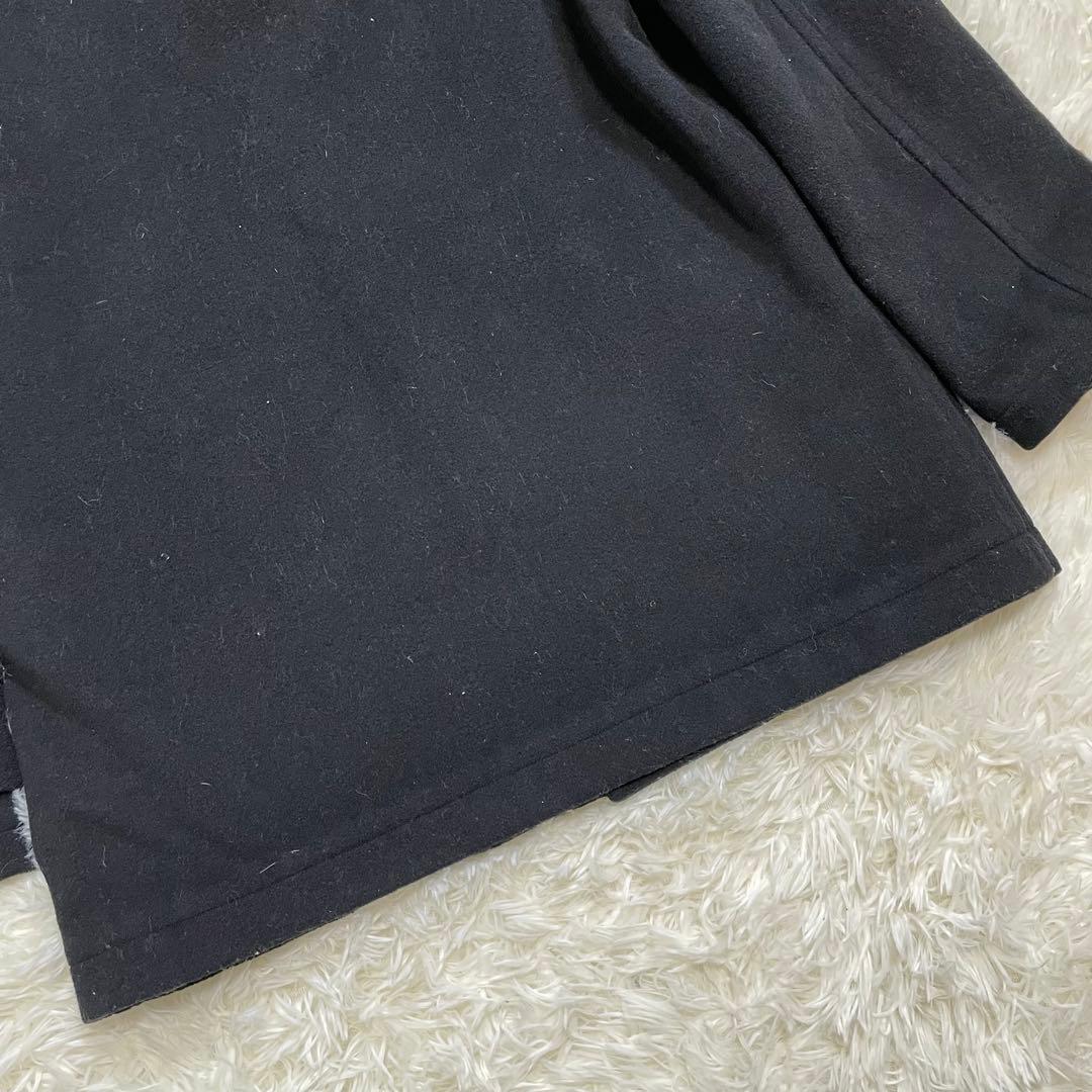 美品✨ バーバリー ブラックレーベル ダッフルコート 裏 ノバチェック 黒 M