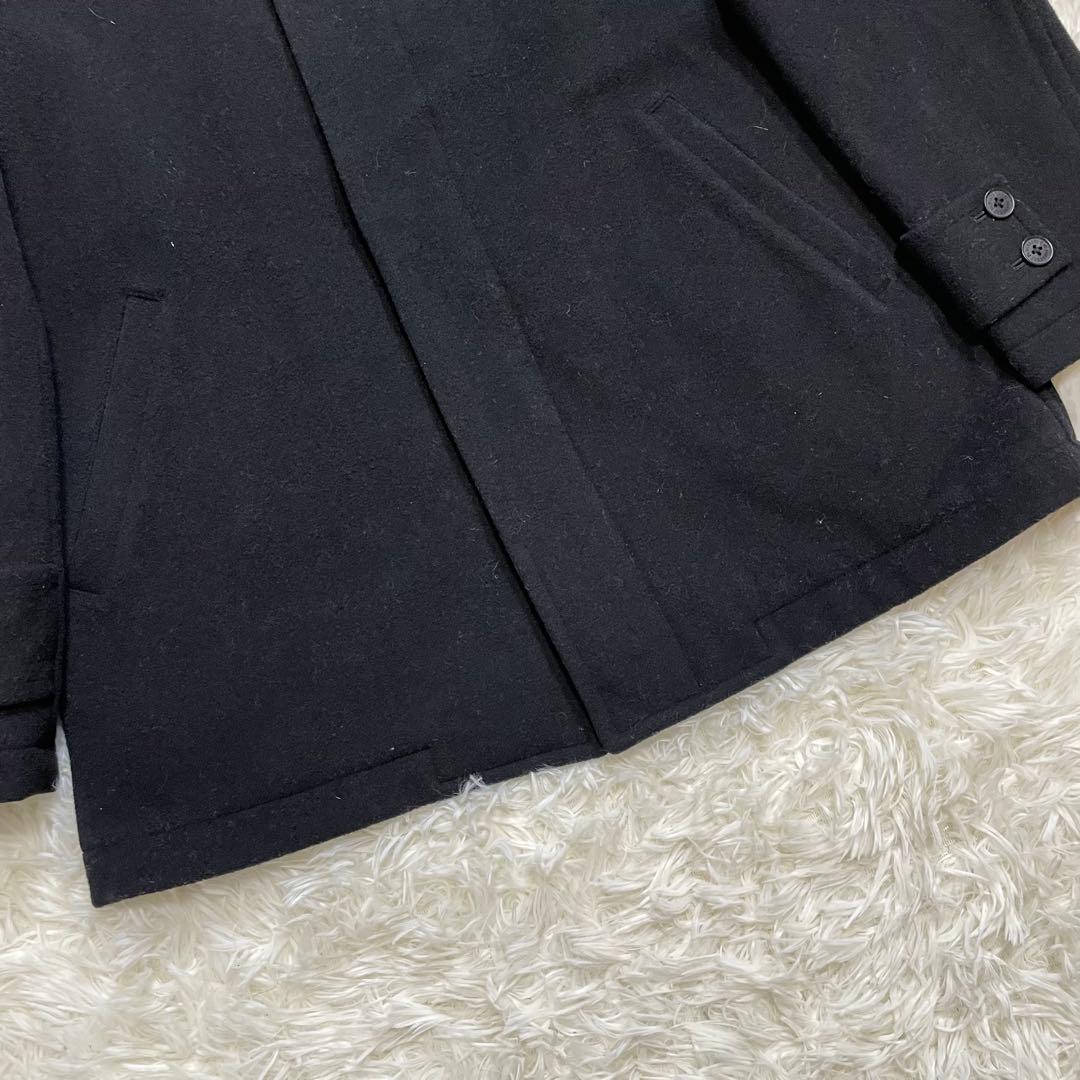 美品✨ バーバリー ブラックレーベル ダッフルコート 裏 ノバチェック 黒 M