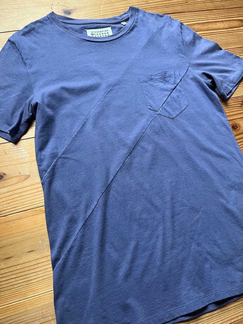 た*く様 09AW Martin Margiera Tシャツ ブルー 46 マル