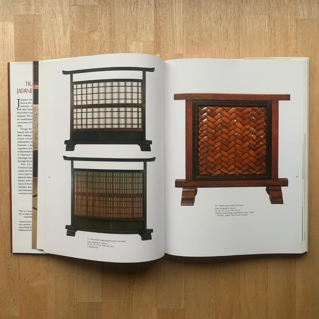 Traditional Japanese Furniture / 家具 / 英語