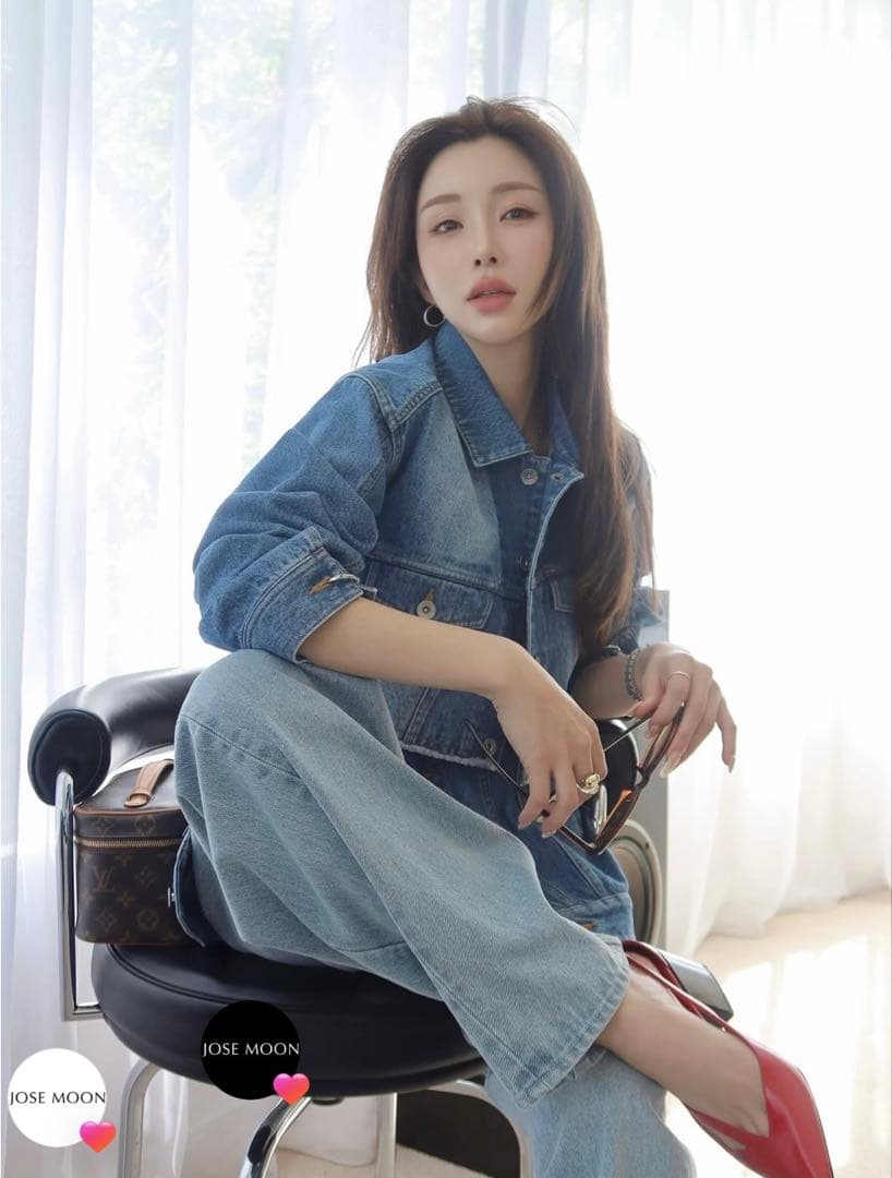 パンツ JOSE MOON / OVAL DENIM PANTS BLUE 36