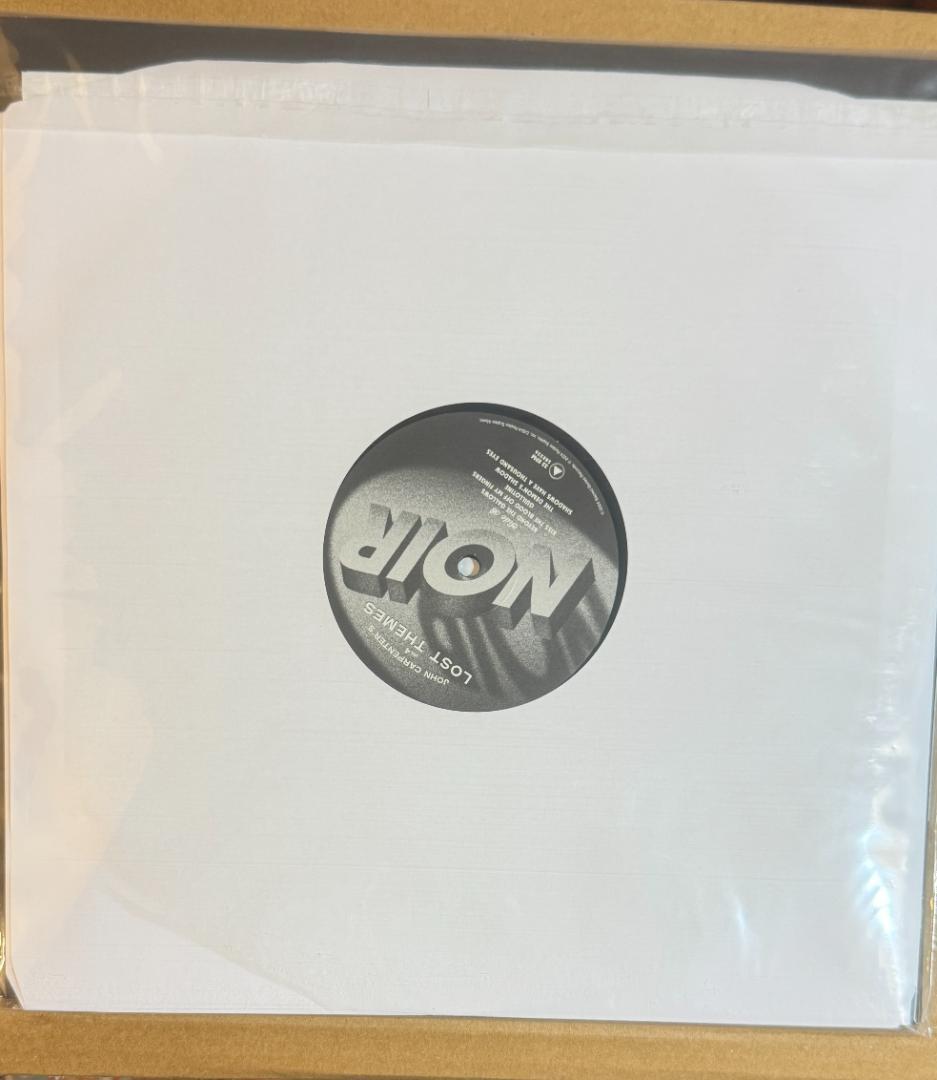 サイン入り LP ジョン・カーペンター Lost Themes IV レコード