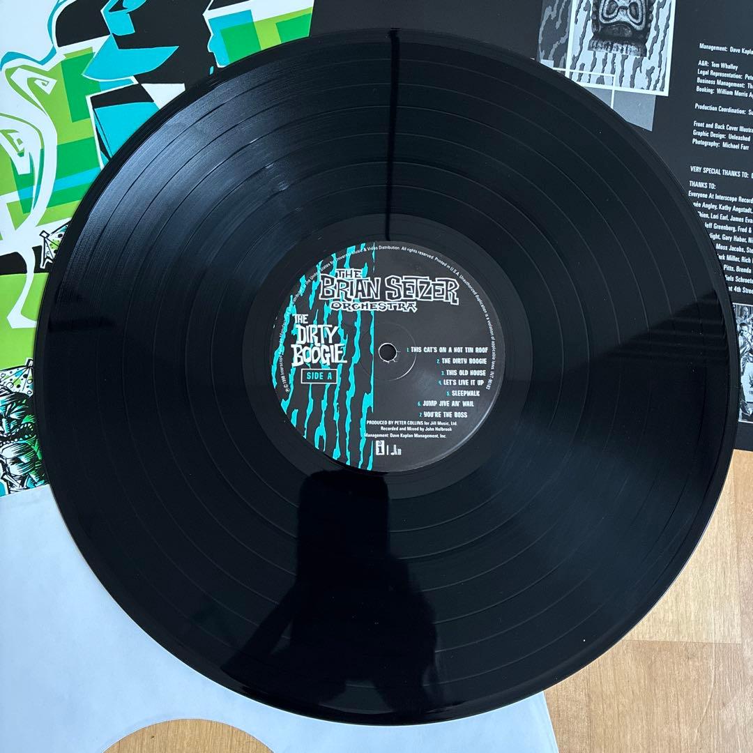 洋楽 LP Brian Setzer Orchestra / Dirty Boogie