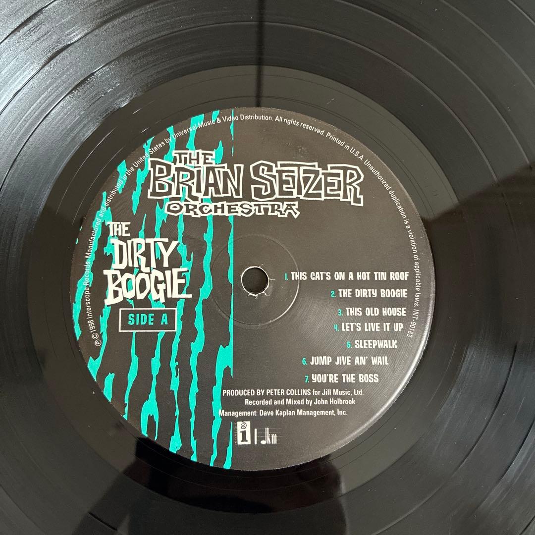 洋楽 LP Brian Setzer Orchestra / Dirty Boogie