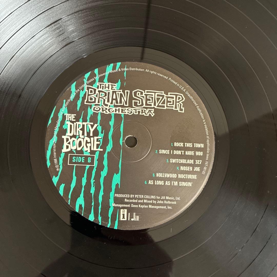 洋楽 LP Brian Setzer Orchestra / Dirty Boogie