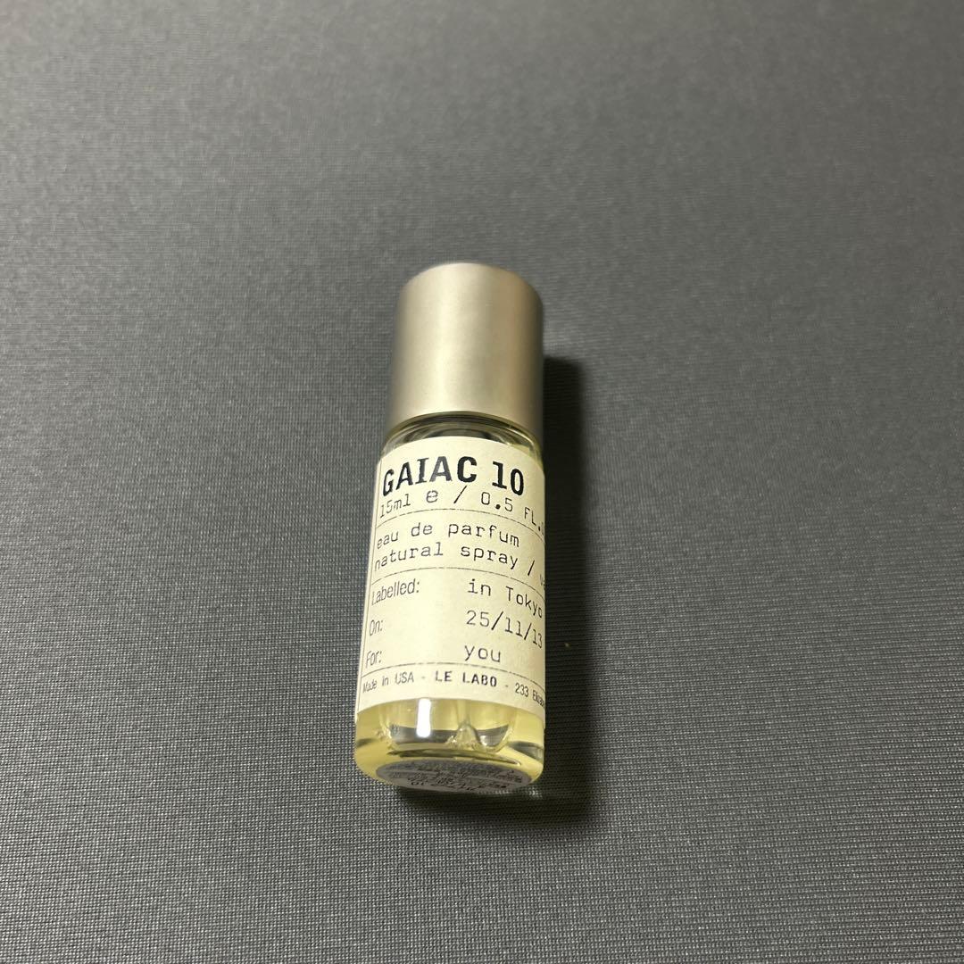LE LABO GAIAC 10 オードパルファム 15mL