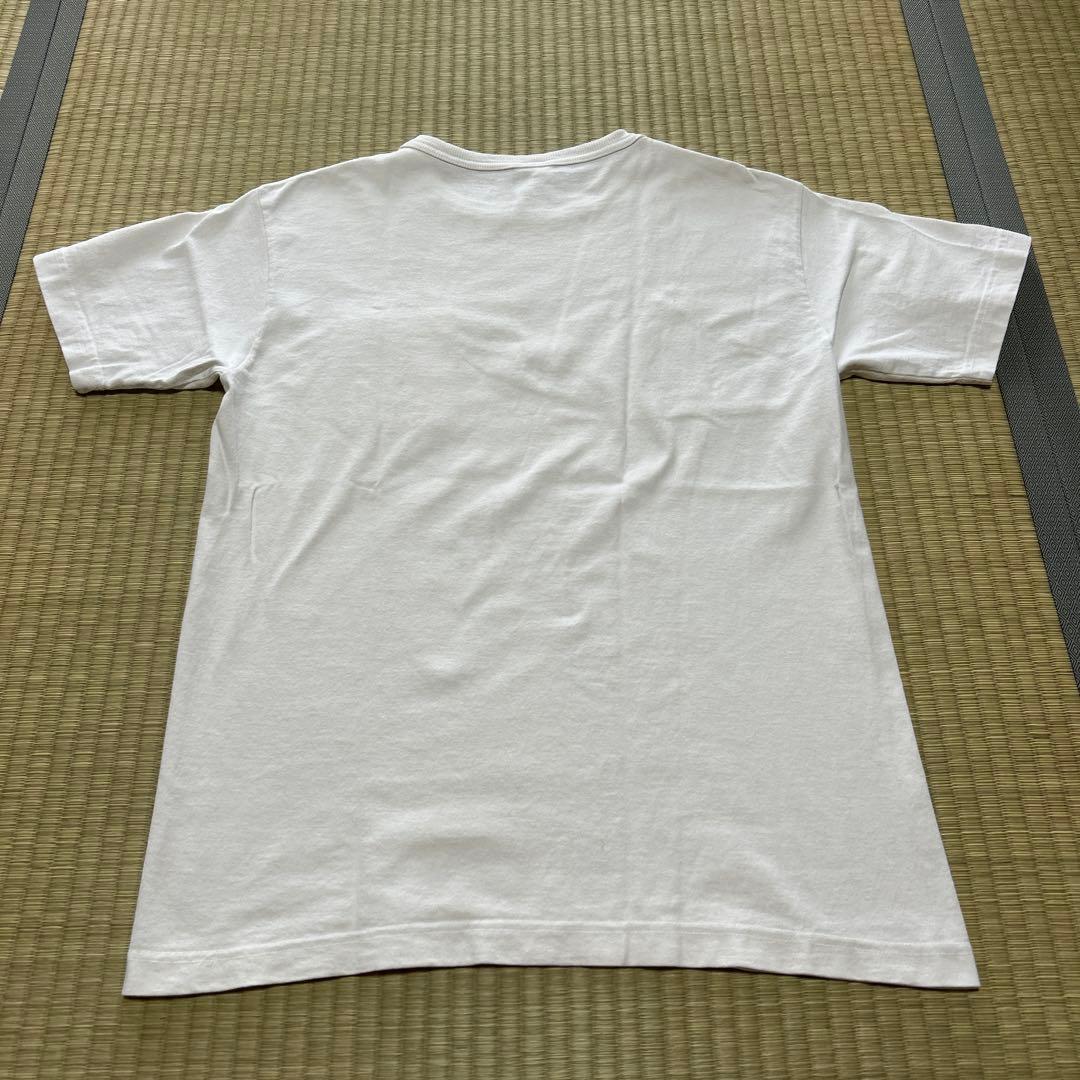 USA製 チャンピオンt1011 ポケT sizeM 茶・白・ 2枚セット