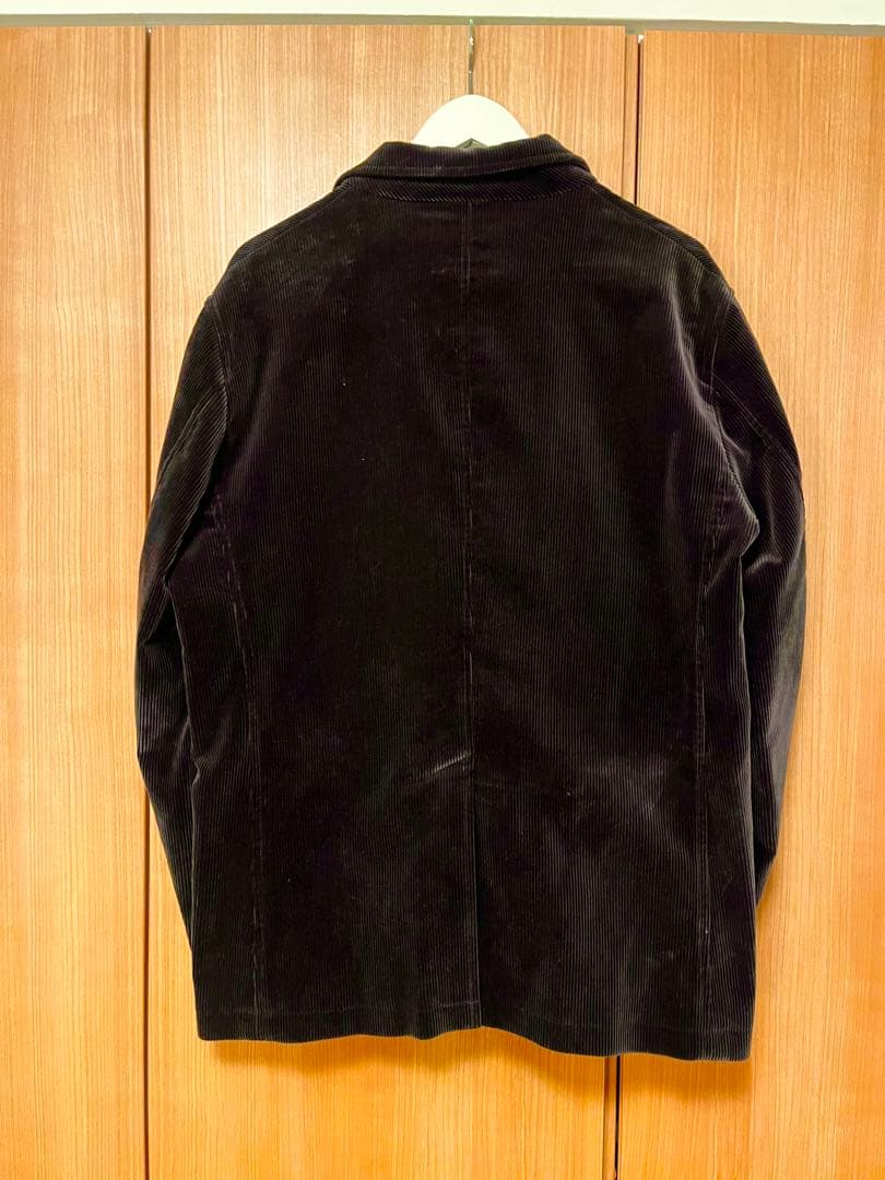 AURALEE WASHED CORDUROY ダークブラウン コーデュロイ