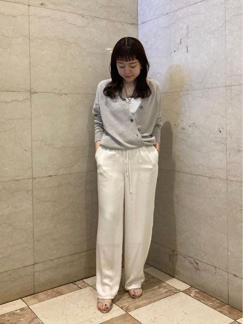 IENA イエナ テープヤーン 2WAYカシュクールカーディガン