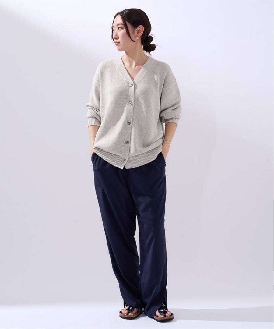 IENA イエナ テープヤーン 2WAYカシュクールカーディガン