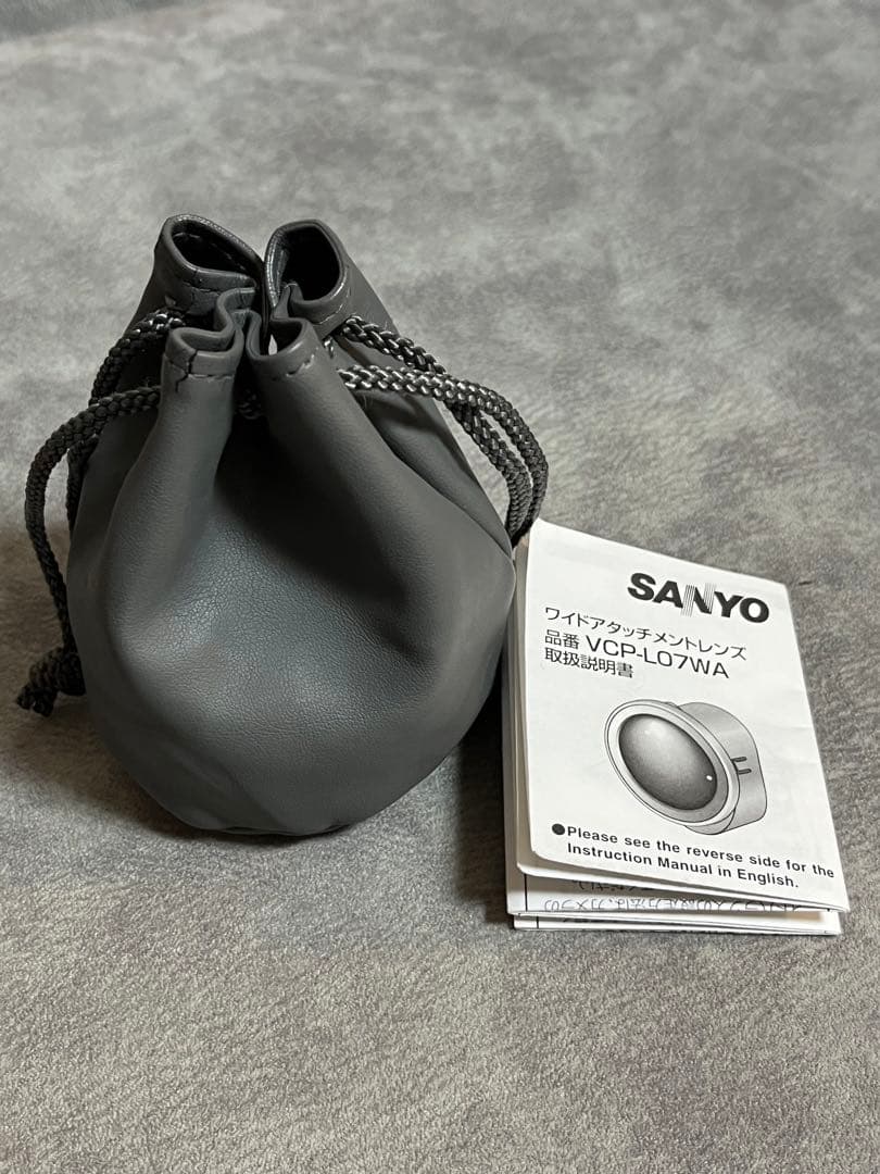 SANYO Xacti DMX-HD1010 広角レンズ VCP-L07W 付き