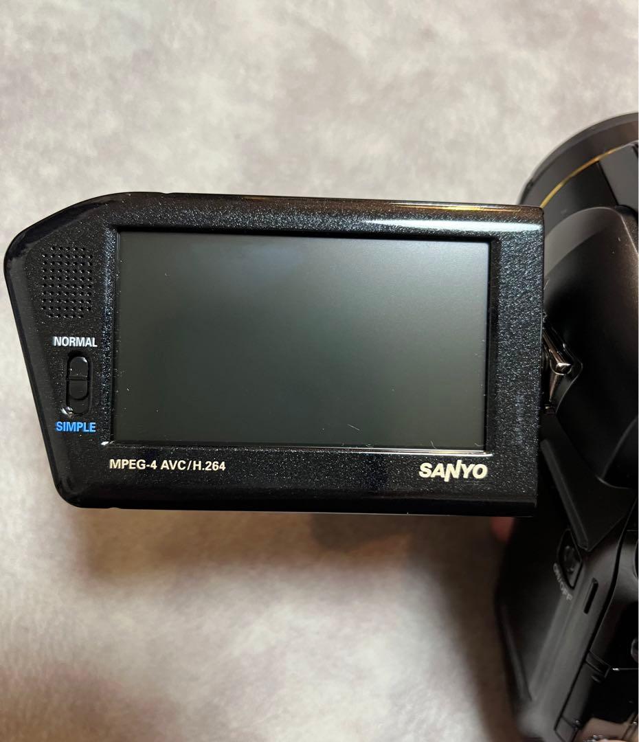 SANYO Xacti DMX-HD1010 広角レンズ VCP-L07W 付き
