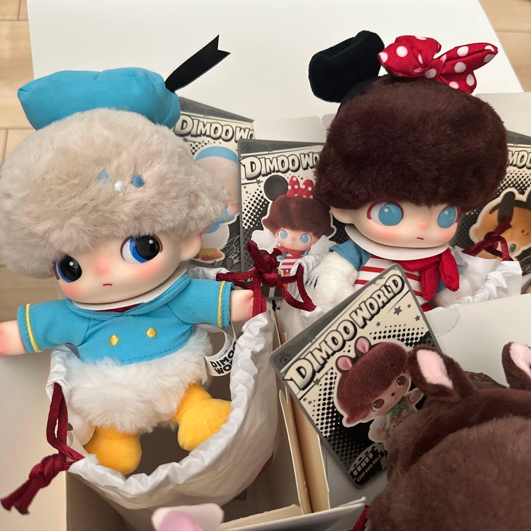 ポップマート　DIMOO WORLD Disney