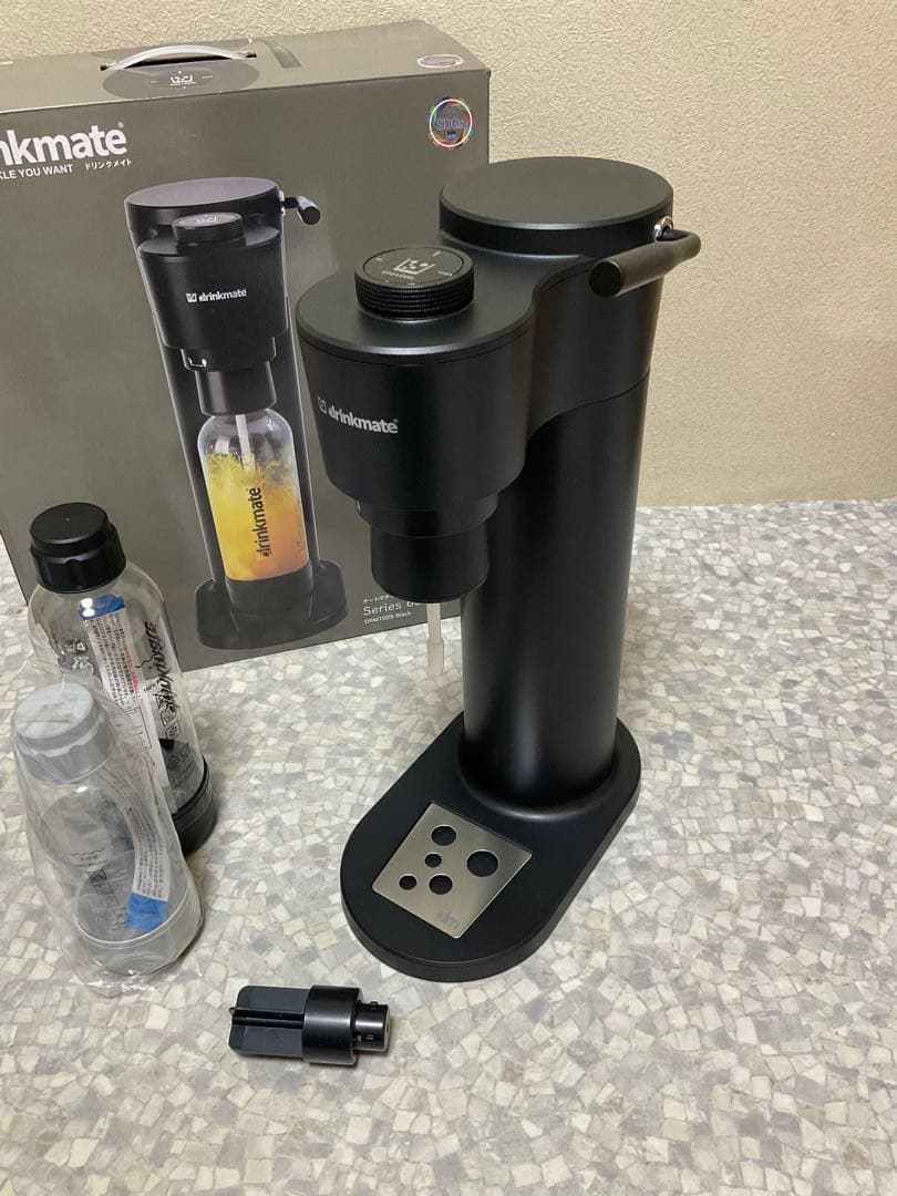 drinkmate 炭酸水メーカー シリーズ650ブラック