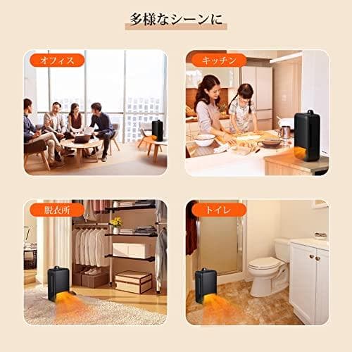 新品 【人感センサー付き 節電対策】セラミックファンヒーター 600W/1200