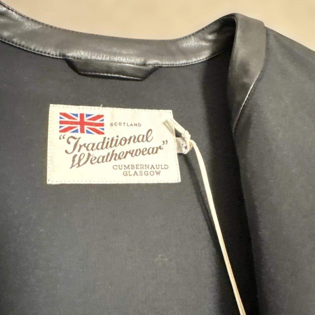 Traditional Weatherwear ブラックロングコート