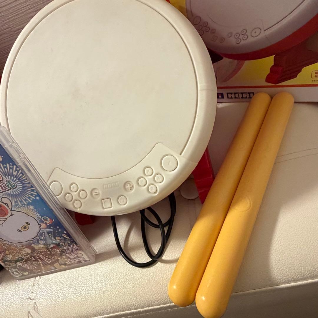 太鼓の達人 ドンダフルフェスティバルソフト　専用タタコン2個　セット