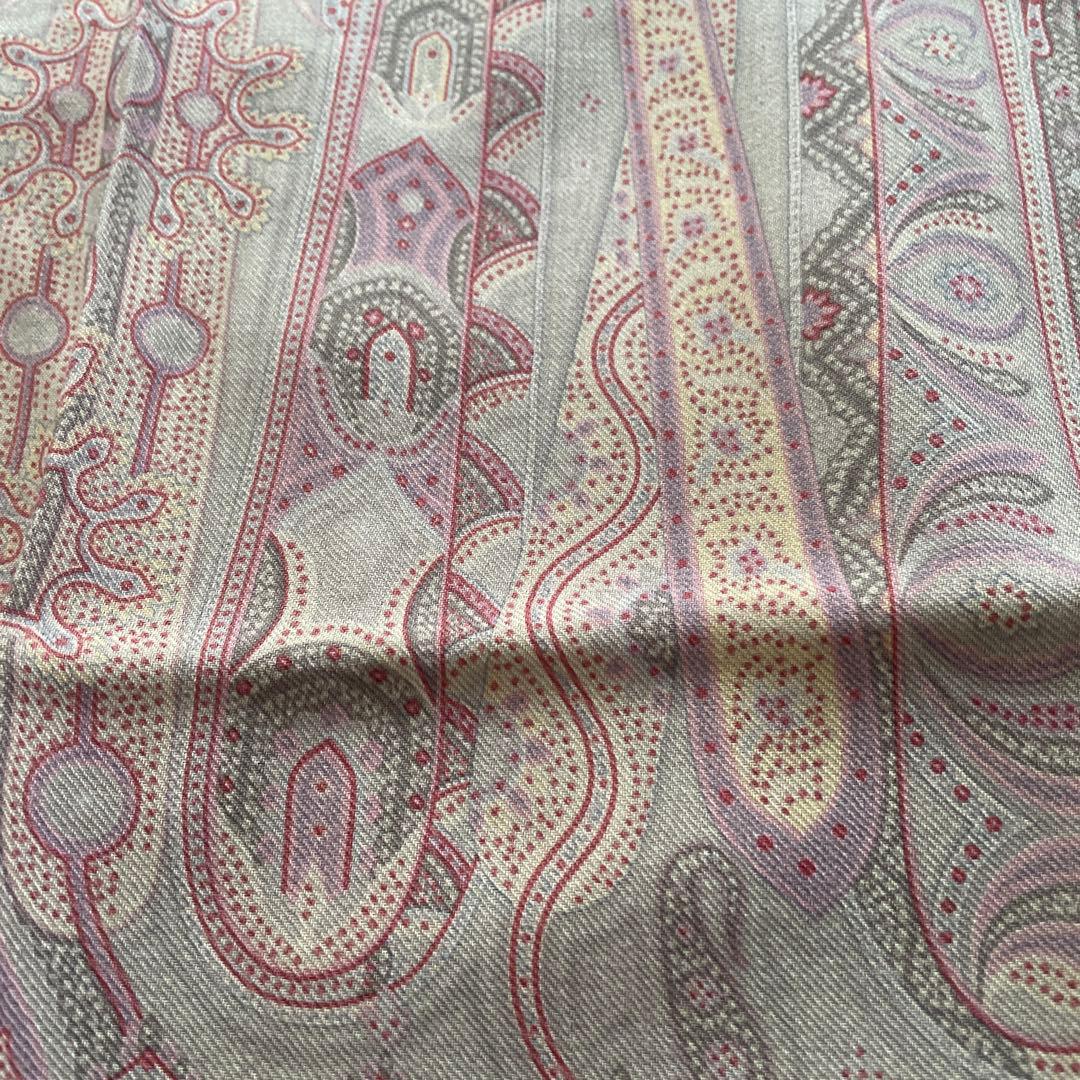 ETRO ペイズリー柄 ストール　エトロ　ショールー