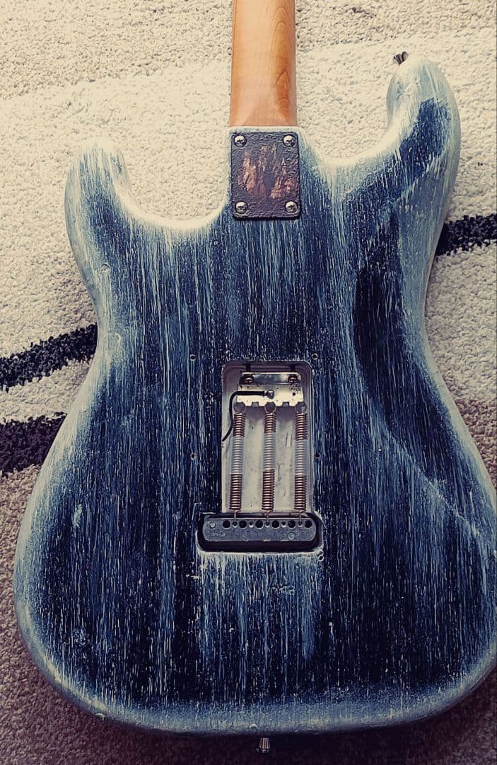 38Guitars ストラトキャスター ST Rust Black レリック 錆