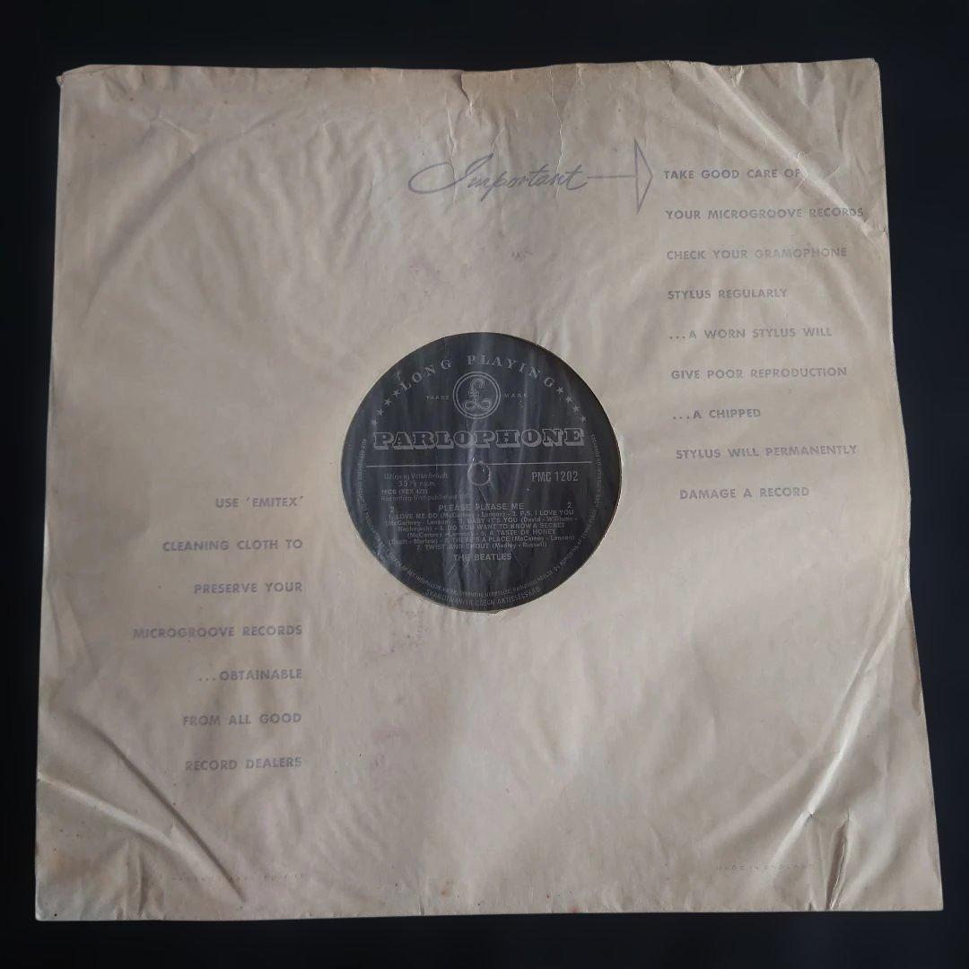 デンマーク盤THE BEATLES PLEASE PLEASE ME完品