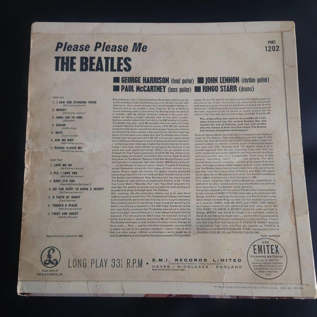 デンマーク盤THE BEATLES PLEASE PLEASE ME完品