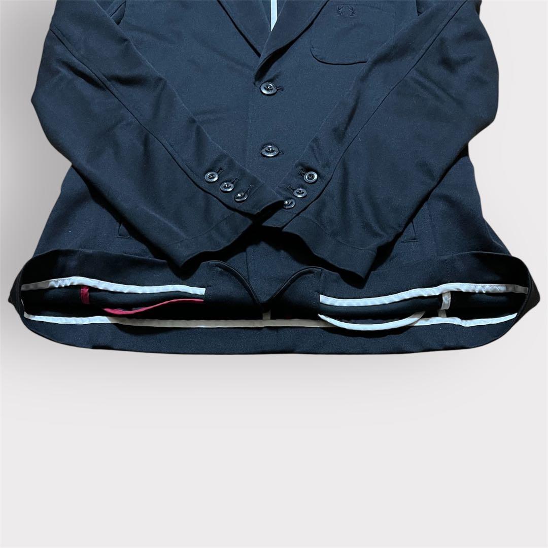 美品✨ FRED PERRY テーラードジャケット L ブラック 日本製