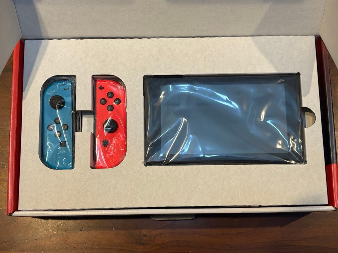Nintendo Switch 本体 青/オレンジ Joy-Con付き　美品
