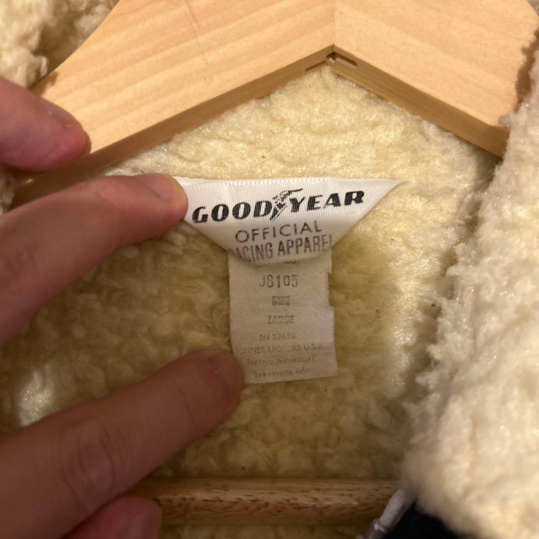 ガ*キ様 ビンテージ ボア ブルゾン GOODYEAR ベルベルジン
