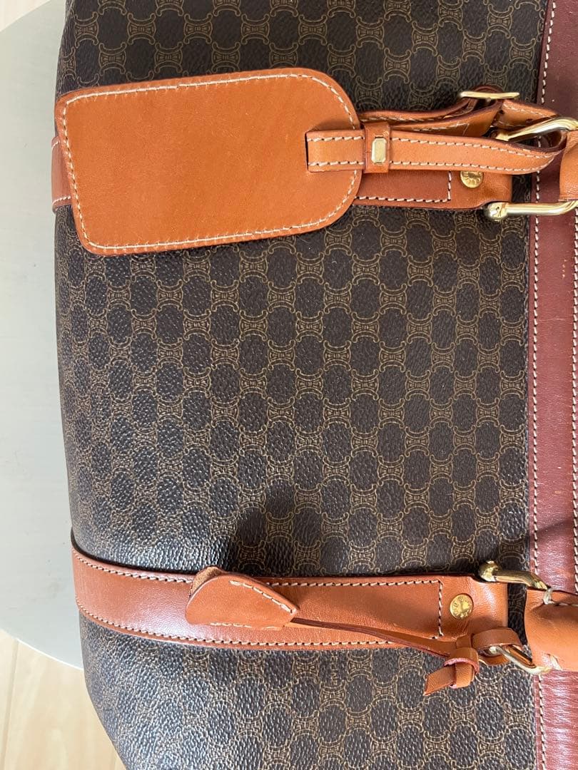 ぴーたろ【美品】CELINE ボストンバッグ ブラウンレザー