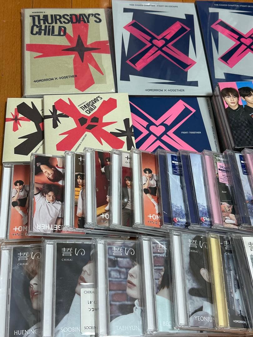 TXT アルバムまとめ売り
