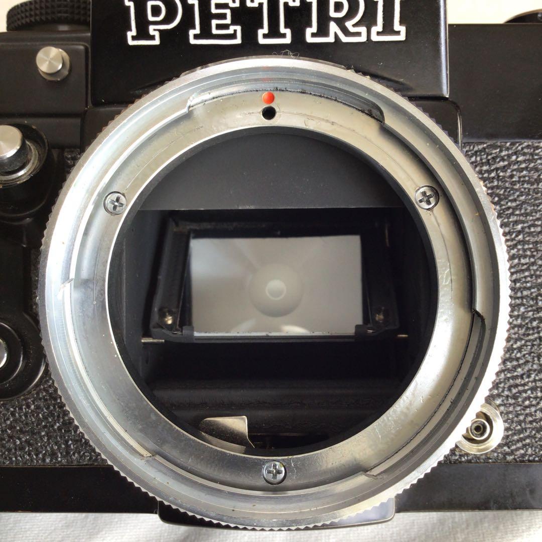 ペトリ黒Petri V6、55mm f1.8美品