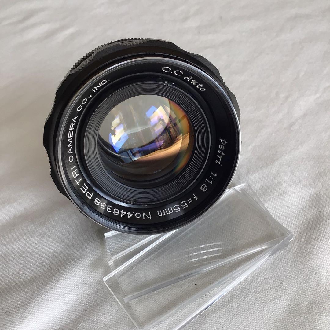ペトリ黒Petri V6、55mm f1.8美品