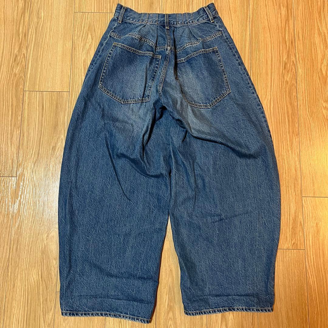adam et rope バックタックワイドデニム