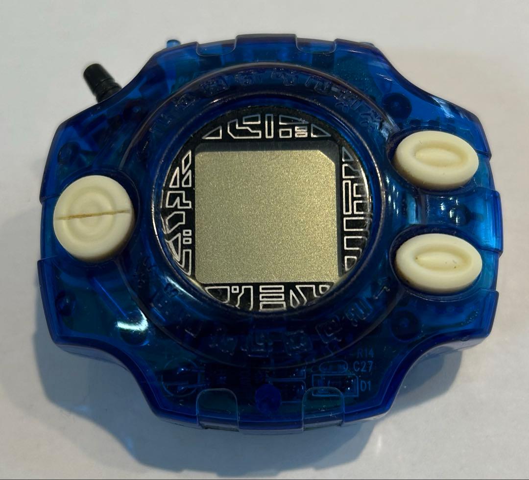 初代デジモン　デジヴァイス　当時物　青　ブルー