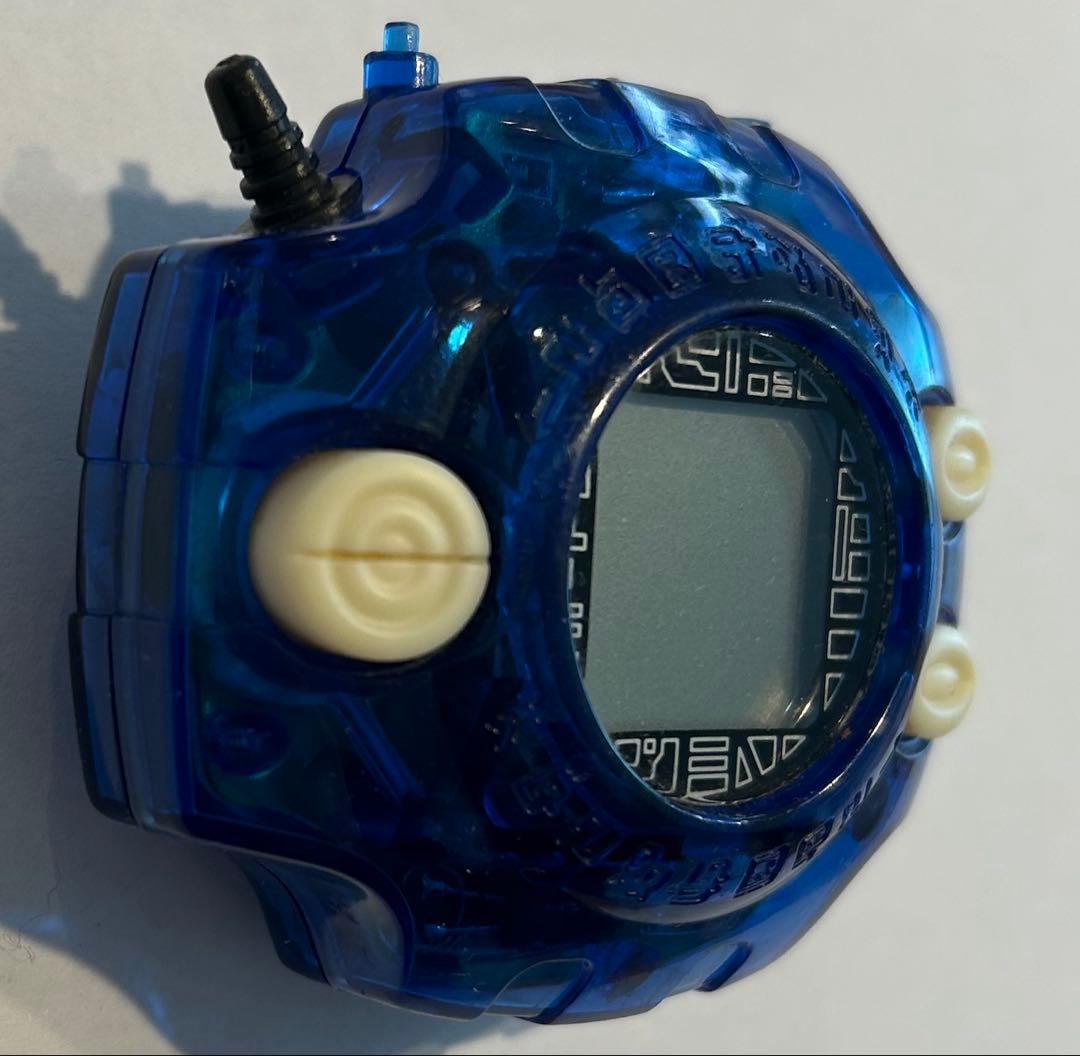 初代デジモン　デジヴァイス　当時物　青　ブルー