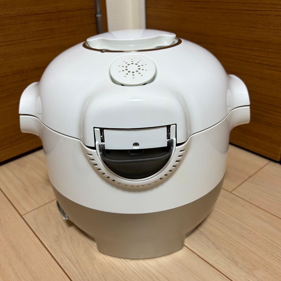 クックフォーミー　3リットル　ホワイト　電気圧力鍋