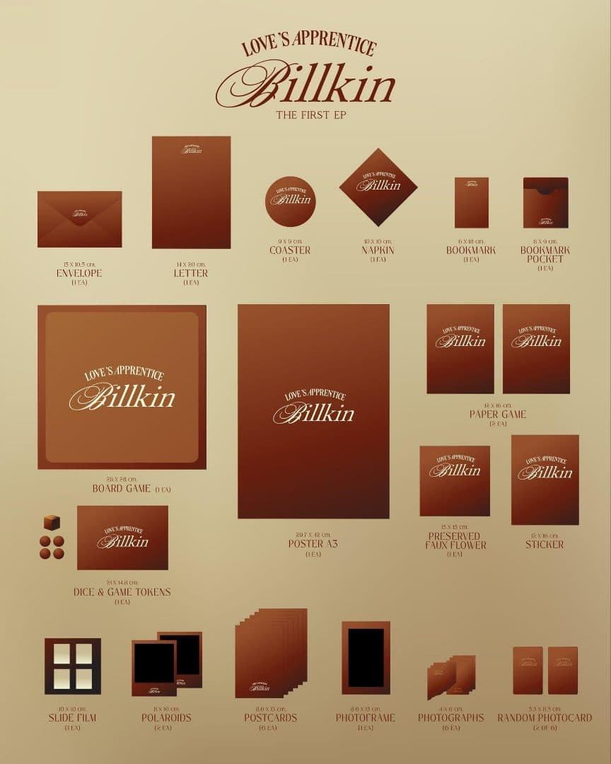 Billkin Love’s Apprentice BOXセット マグネット付