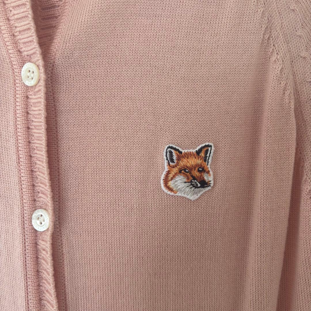【最終値下げ】MAISON KITSUNÉ ピンク カーディガン s ピンク