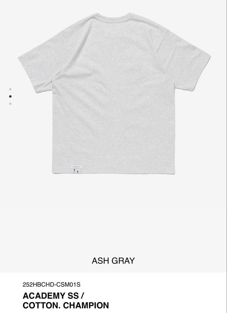 最終値下 WTAPS x CHAMPION ACADEMY SS Tシャツ