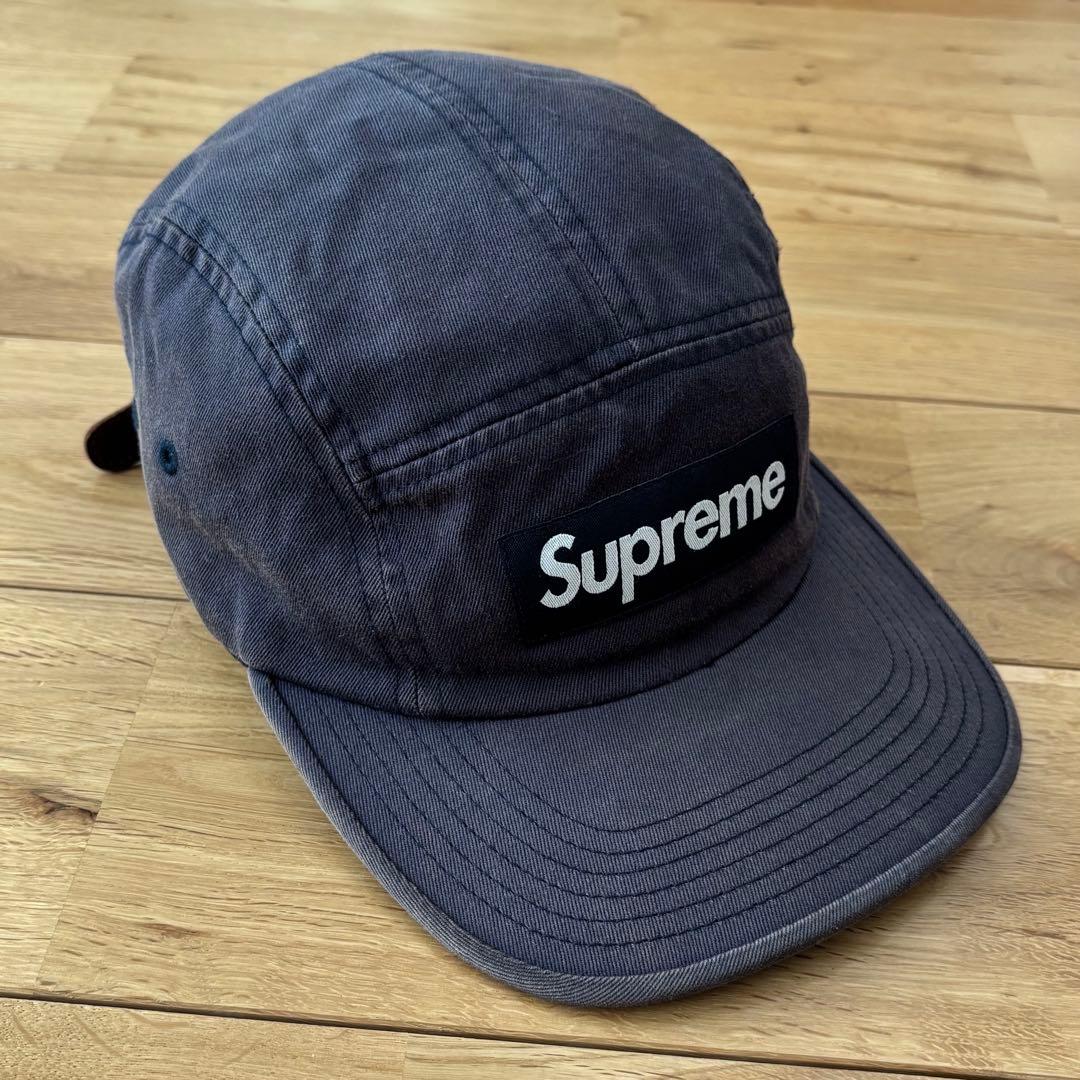 【大人気】Supreme Washed Chino Twill Camp Cap