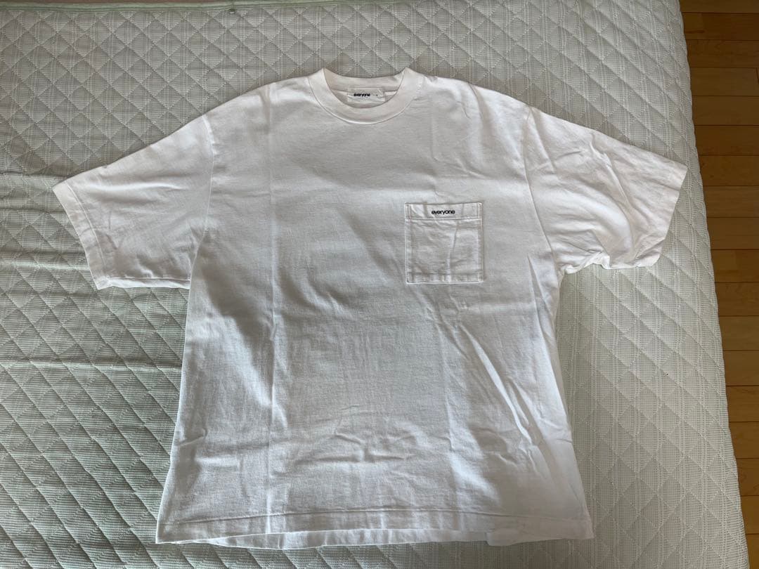 Y*u様 everyone pocket tee shirt L ホワイト