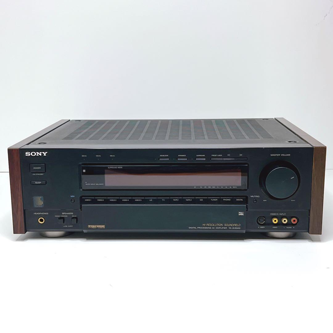 【極美品】 SONY TA-AV850D リモコン付き AVアンプ　ソニー