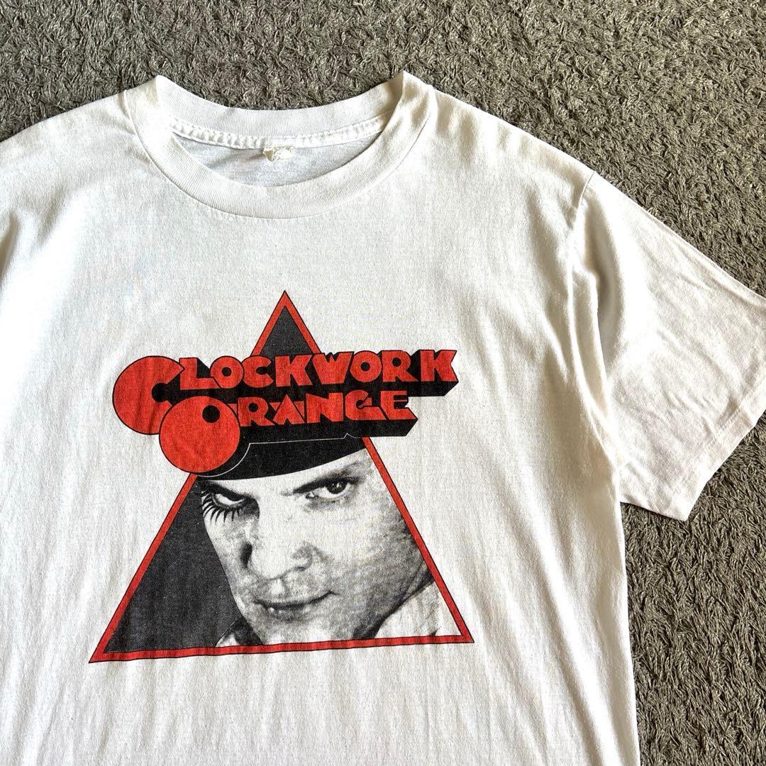 70s 時計じかけのオレンジ　Tシャツ 当時物　プロモ　映画　ヴィンテージ